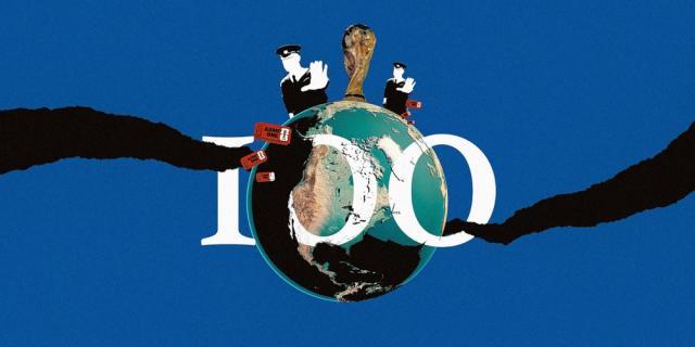 世界杯倒计时100天：美国炸伊朗，无人谈论易地办赛